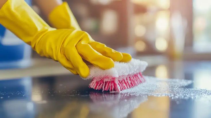 marble counter top cleaning